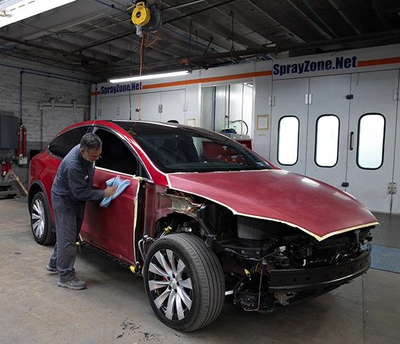 Tesla Approved Body Shop in LA
